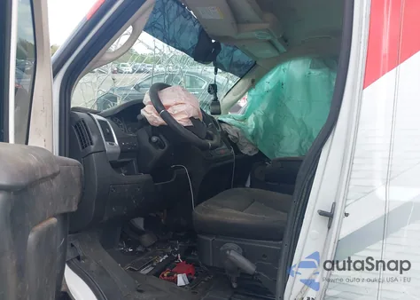 2021 Ram Promaster 3500 Cargo Van High Roof 159 Wb Ext из США, поврежденный, VIN 3C6MRVJG9ME557266